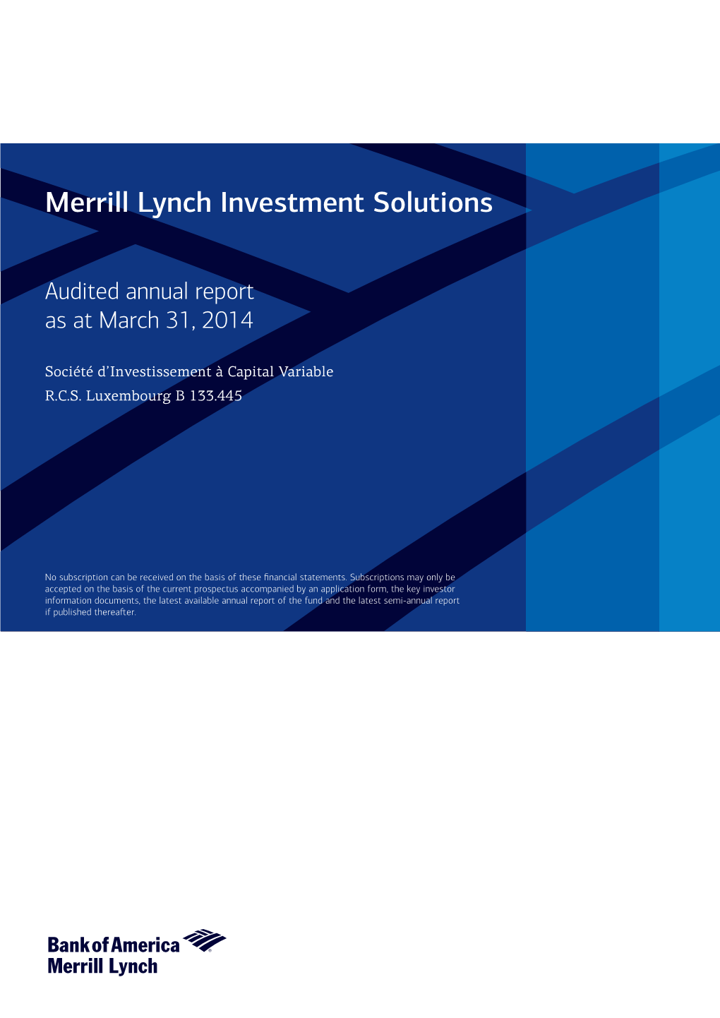 Merrill Lynch Investment Solutions