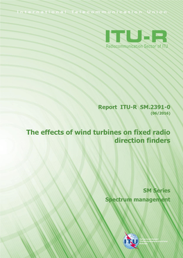 The Effects of Wind Turbines on Fixed Radio Direction Finders