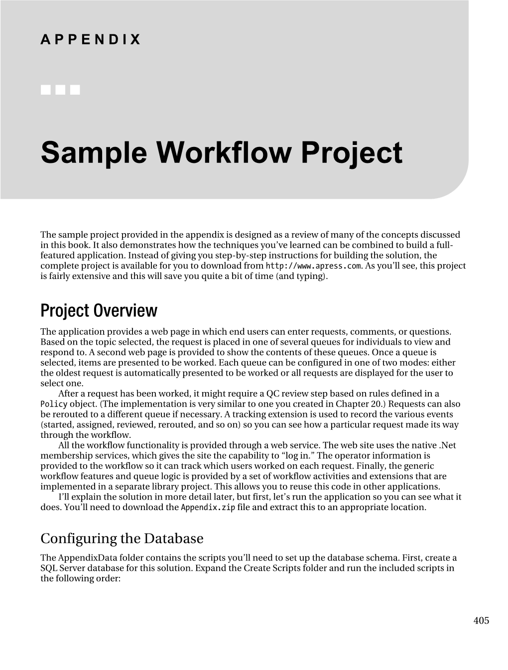 Sample Workflow Project