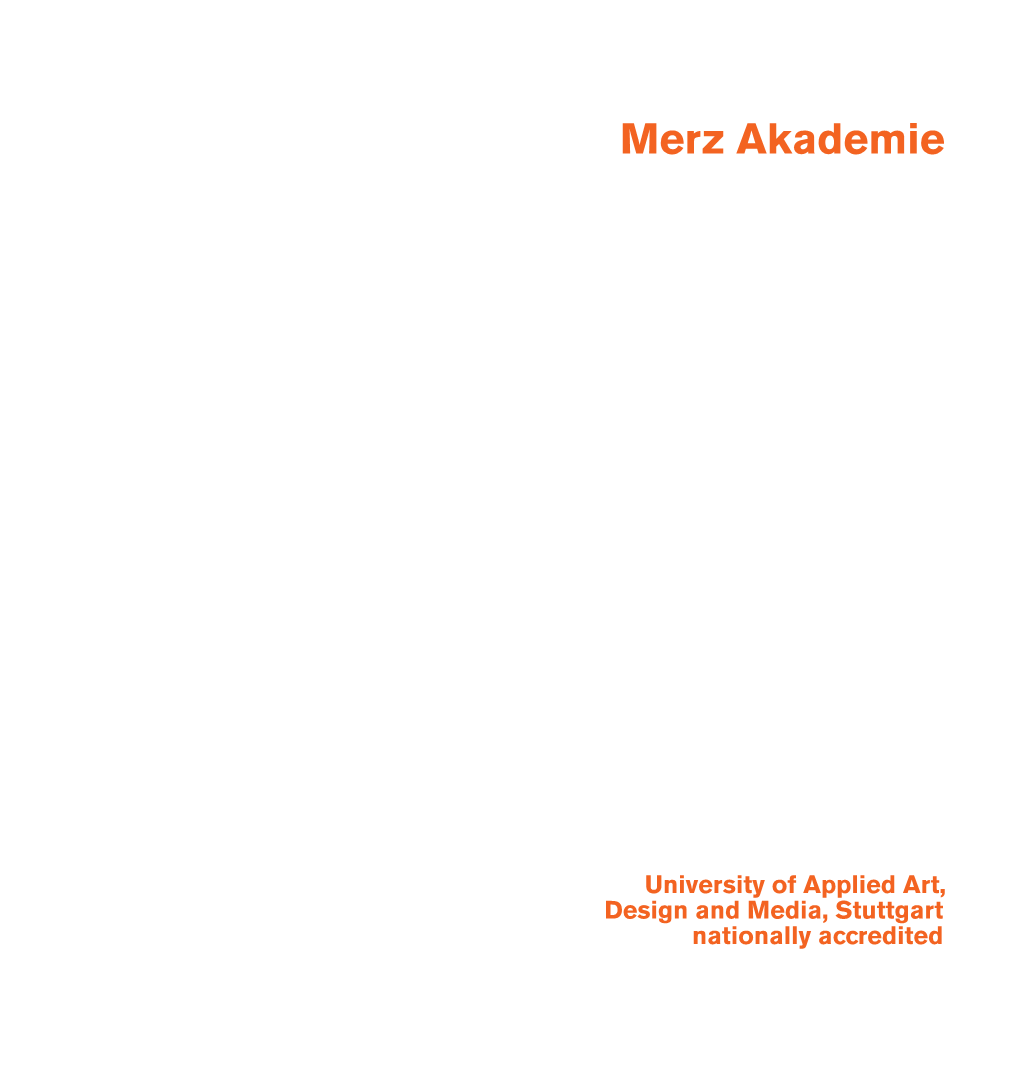 Merz Akademie E-Brochure