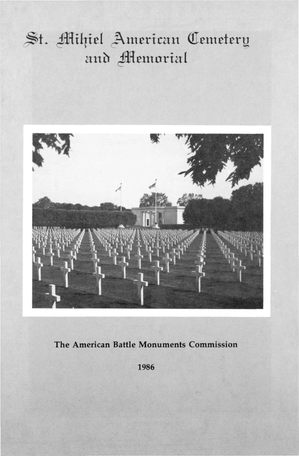 Booklet, Landscaped the Grounds and Meuse-Argonne Battle