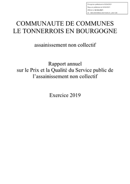 Communaute De Communes Le Tonnerrois En Bourgogne