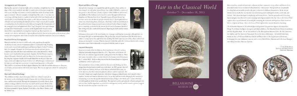 Hair in the Classical World