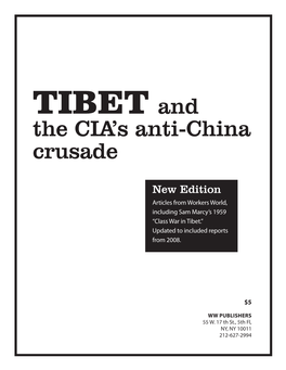 The CIA's Anti-China Crusade
