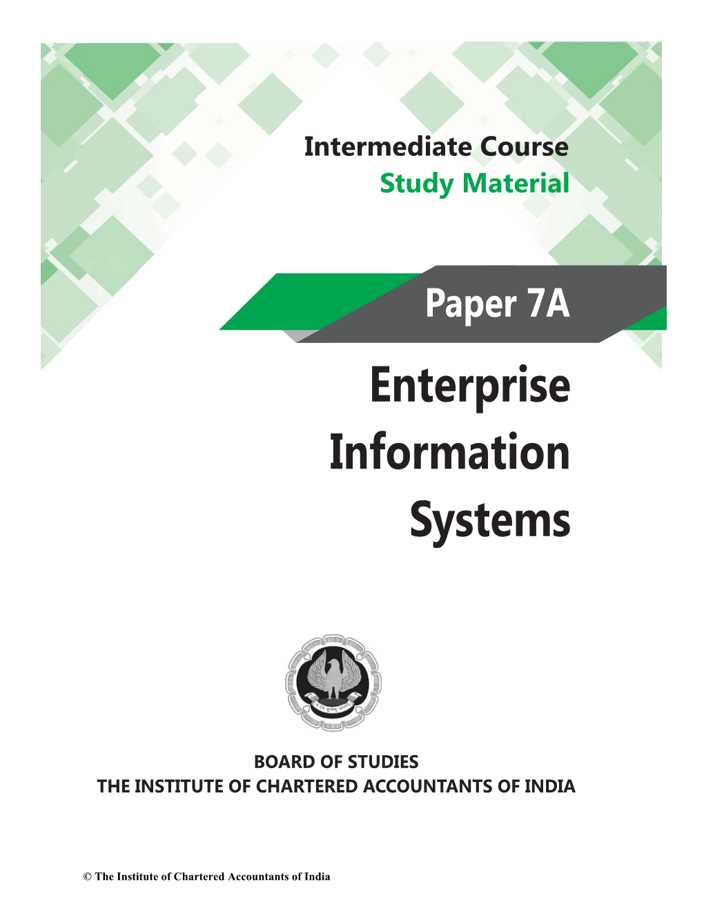 Enterprise Information Systems