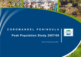 Peak Population Study 2007/08