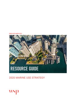 Waterfront Toronto 2020 Marine Use Strategy