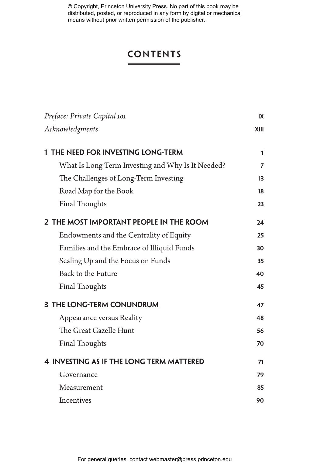 Patient Capital: the Challenges and Promises of Long-Term Investing