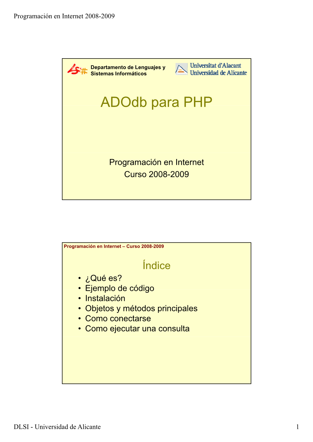 Adodb Para PHP