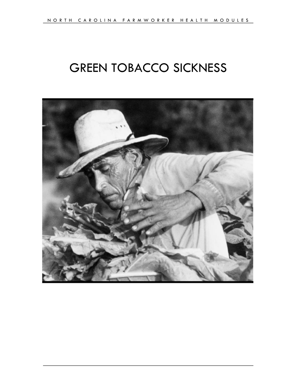 Green Tobacco Sickness