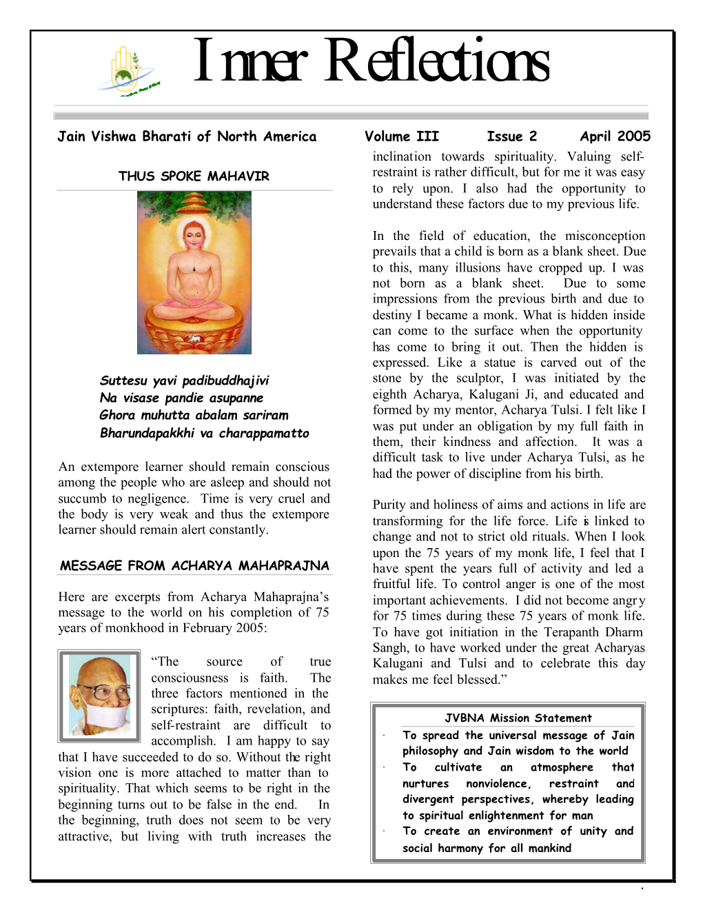 Newsletter Apr2005