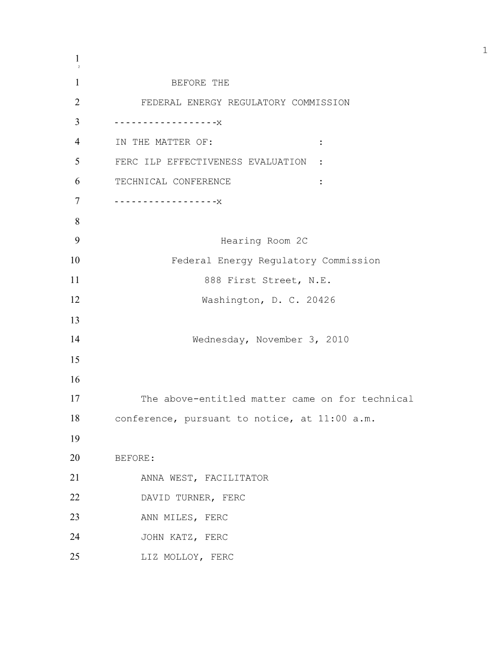 Federal Energy Regulatory Commission s6