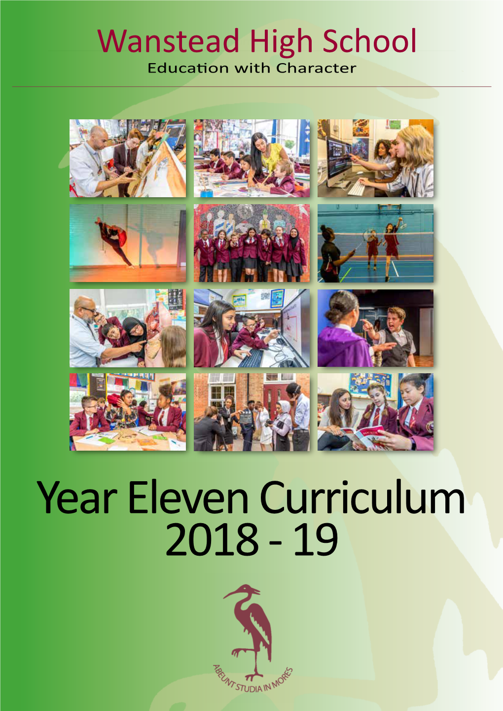 Year Eleven Curriculum 2018 - 19 Year Eleven Curriculum 2018 - 19 Year Eleven Curriculum 2018 - 19 Wanstead High School Education with Character