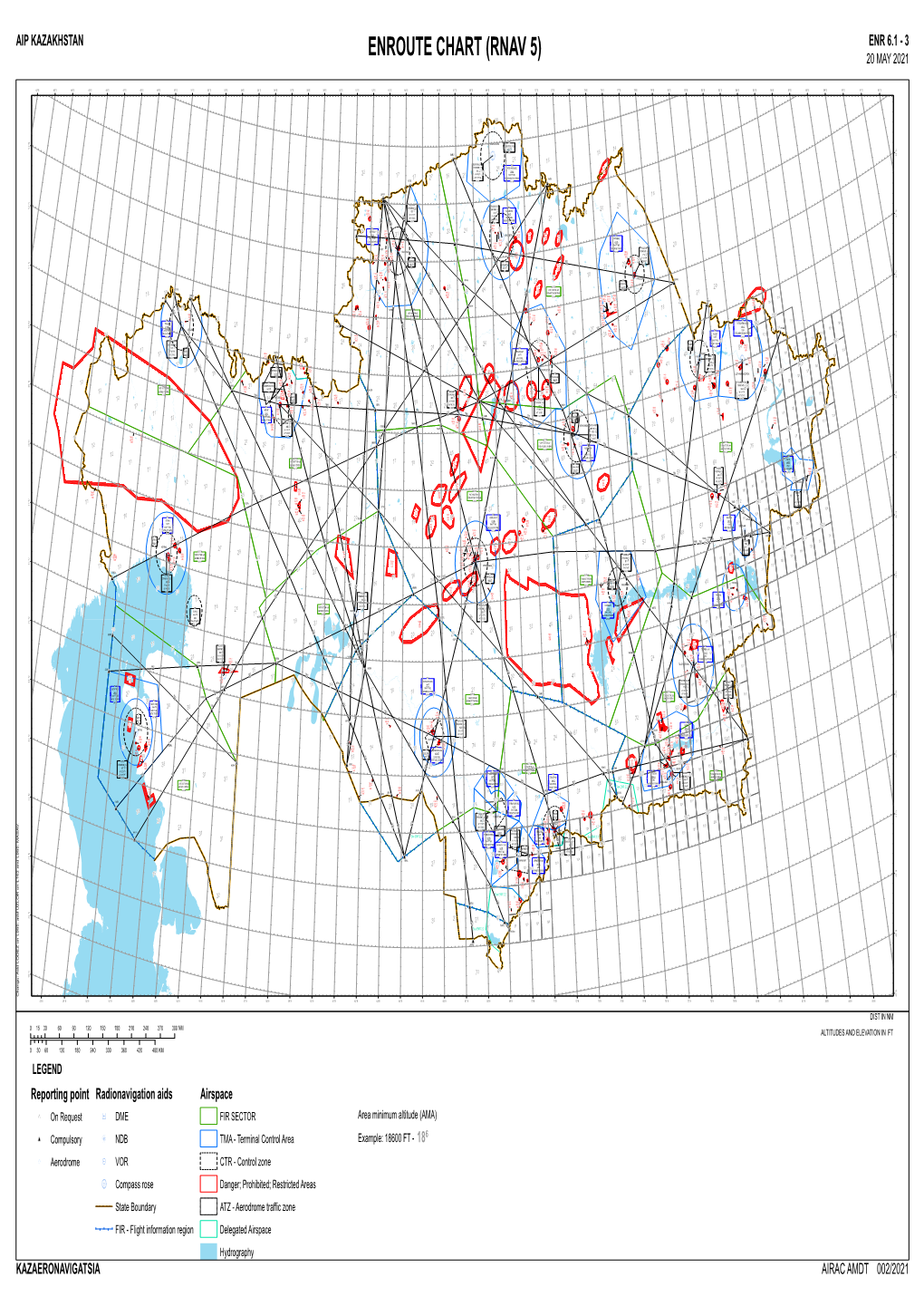 Enroute Chart (Rnav 5) 20 May 2021