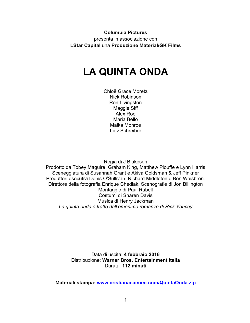 La Quinta Onda