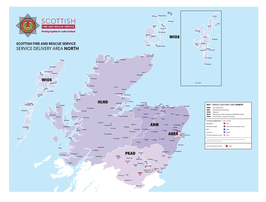 SERVICE DELIVERY AREA NORTH Scalloway Bressay