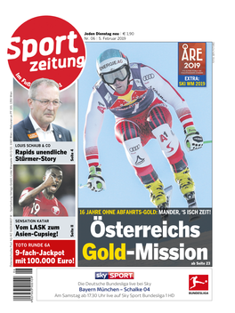 Österreichs Gold-Mission