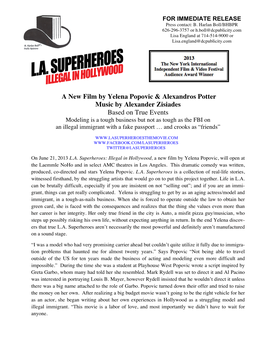 LA Superheroes Release