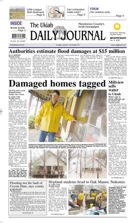 Damaged Homes Tagged Millview