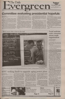 The Daily TUESDAY NOVEMBER 30,1999 VOL