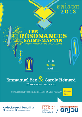 Emmanuel Bex &Carole Hémard