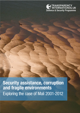 Security Assistance, Corruption and Fragile Environments