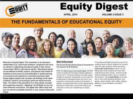 The Fundamentals of Educational Equity