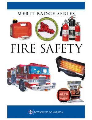 Fire Safety Merit Badge Pamphlet