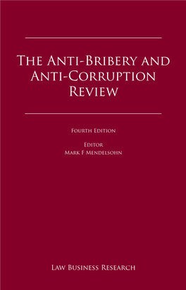 The Anti-Bribery and Anti-Corruption Review