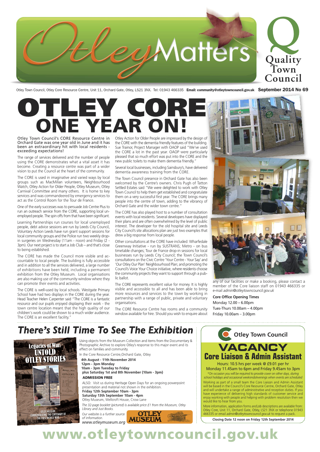 Otley Matters September 2014 No69