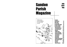 Sandon Parish Magazine