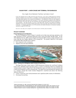 1 Sugar Point – a New Cruise Ship Terminal for Barbados