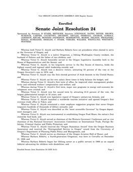 Senate Joint Resolution 24