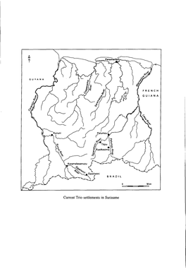Current Trio Settlements in Suriname Elthne B