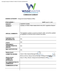 Washington Suburban Sanitary Commission – Video Streaming and Archiving Meetings and Late Payment Charges (MC/PG 100-21) (Charkoudian)