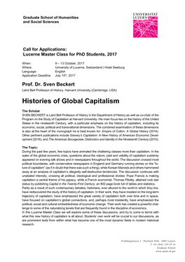 Histories of Global Capitalism