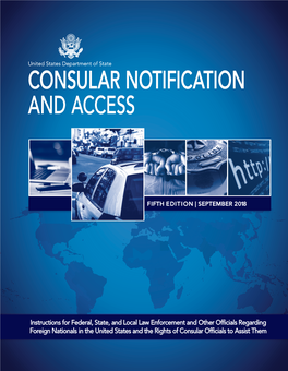 Consular Notification and Access Manual