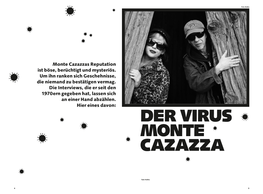 Monte Cazazzas Reputation Ist Böse, Berüchtigt Und Mysteriös