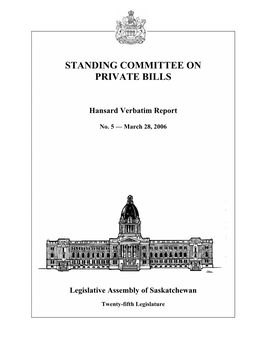 March 28, 2006 Private Bills Committee