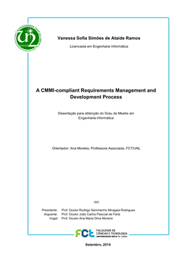 A CMMI-Compliant Requirements Management and Development Process