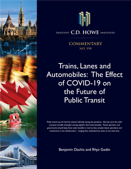 The Effect of COVID-19 on the Future of Public Transit