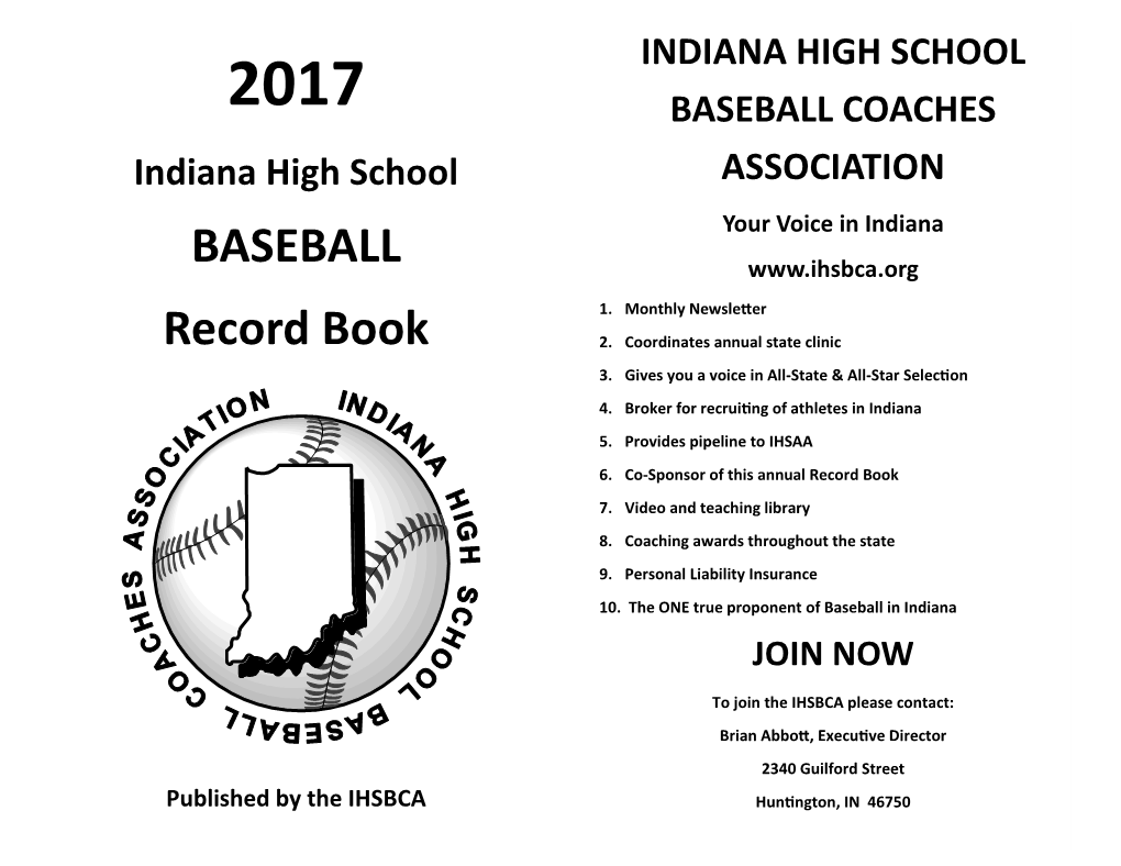 BASEBALL Record Book