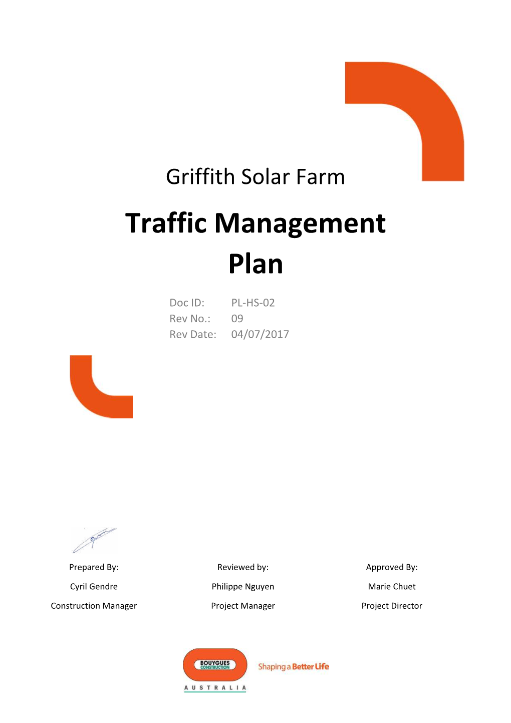 Traffic Management Plan