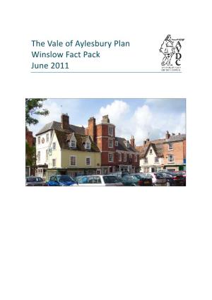 The Vale of Aylesbury Plan Winslow Fact Pack June 2011