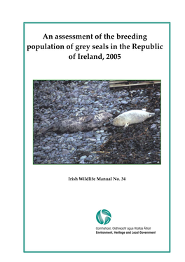 An Assessment of the Breeding Population of Grey Seals in the Republic of Ireland, 2005