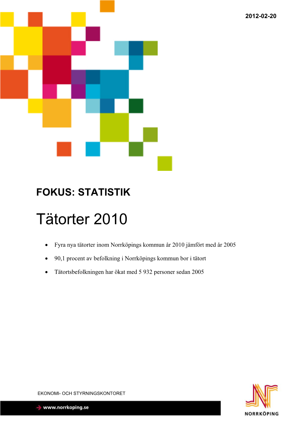 Tätorter 2010