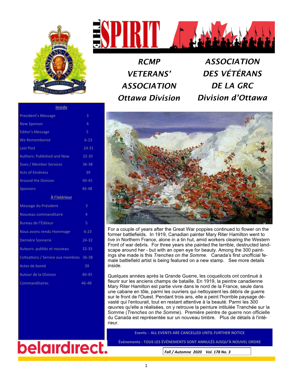 RCMP VETERANS' ASSOCIATION Ottawa Division ASSOCIATION
