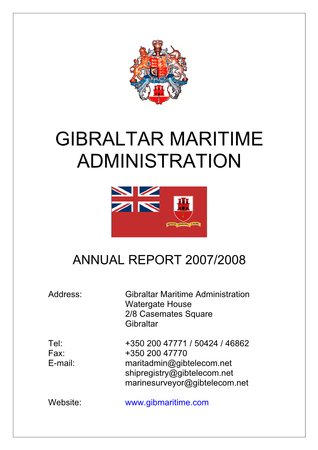 Annual Report 2007/2008