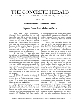 Concrete Herald Anniversary Edition