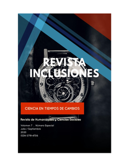 Revista Inclusiones Issn 0719-4706 Volumen 7 – Número Especial – Julio/Septiembre 2020